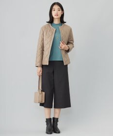 J.PRESS LADIES L 【WEB限定カラーあり・洗える】コンパクトタフタキルティング ブルゾン