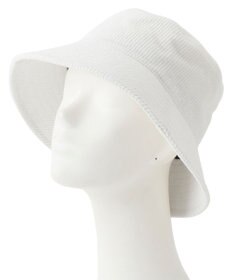 MOONBAT FURLA コール天バケットハット／ロゴ刺繍