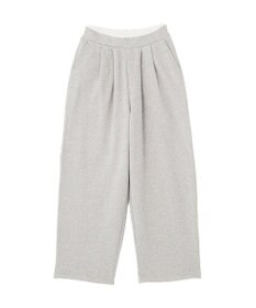 earth music&ecology レースレイヤード風スウェットパンツ