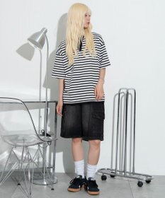 WEGO 【ユニセックス着用ITEM】キーネックフェイクレイヤードT（SS）