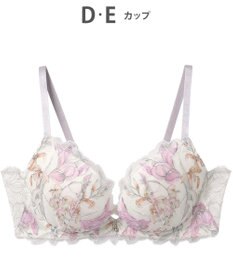 AMPHI ブラジャー グラマラス&リッチな谷間をメイク Gカップまで対応 【Glama-Rich グラマリッチ 脇スッキリ・ライトタイプ】 大きいサイズ ブラ BYJ685 アンフィ／ワコール