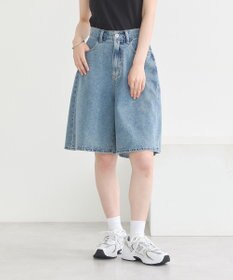 earth music&ecology デニムハーフパンツ
