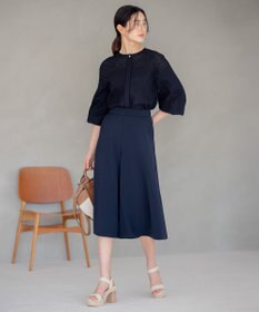 組曲 【洗える】ライトツイルストレッチ パンツ