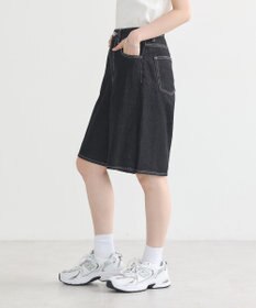 earth music&ecology デニムハーフパンツ