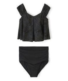 San-ai Resort（三愛水着楽園） プリントワンピ見えビキニ　9M・11L　【San-ai Resort（サンアイリゾート）】