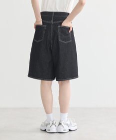 earth music&ecology デニムハーフパンツ