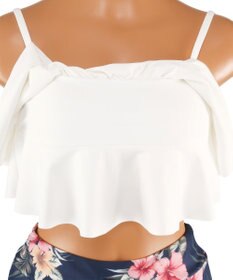 San-ai Resort（三愛水着楽園） 【SALE】フリルトップス３点セット　9M　【San-ai Resort（サンアイリゾート）】