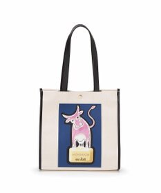 TOPKAPI 【Breath TOPKAPI】サヴィニャック × Breath TOPKAPI アート プリント オーガニックキャンバス トート バッグ