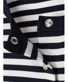 earth music&ecology パールスナップボタンカーディガン