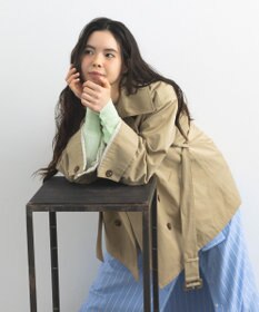 CRAFT STANDARD BOUTIQUE ワイドカフスミディトレンチコート