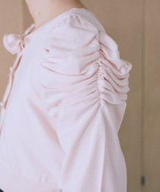 Maison de FLEUR ローズニットカーディガン