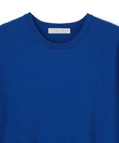 UNFILO L スゴ機能美ニット フレンチスリーブ ペプラム