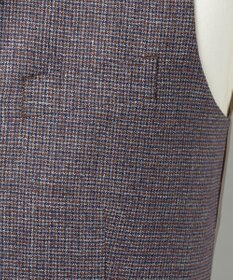 GOTAIRIKU 【CANONICO/カノニコ】 ヴィンテージ サキソニー3ピーススーツ （ブラウンミックス）