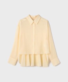 GRACE CONTINENTAL バックフレアシャツ