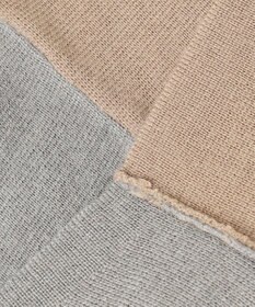 自由区 【セットアップ対応・洗える】ウールミラノボトルネック ニット