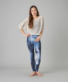 Chacott Chacott BALANCE【ノーソイングニット】７分袖メッシュニットＴシャツ