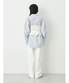 earth music&ecology コットンツイルバギーパンツ