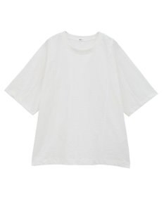 CRAFT STANDARD BOUTIQUE カットクレープワイドキリカエTシャツ
