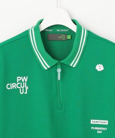 PW CIRCULUS 【WOMEN】ワッフルポロ ゴルフウェア レディース