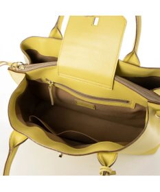 UNBILLION perche ゴートユーティリティヒネリかぶせA4トート