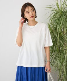 CRAFT STANDARD BOUTIQUE カットクレープワイドキリカエTシャツ