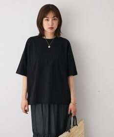 CRAFT STANDARD BOUTIQUE カットクレープワイドキリカエTシャツ