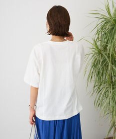 CRAFT STANDARD BOUTIQUE カットクレープワイドキリカエTシャツ