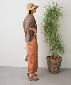 CRAFT STANDARD BOUTIQUE カットクレープワイドキリカエTシャツ