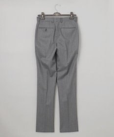 GOTAIRIKU 【御幸毛織】ドライスピナーツイルストレッチスーツ_グレーストライプ