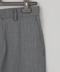 GOTAIRIKU 【御幸毛織】ドライスピナーツイルストレッチスーツ_グレーストライプ