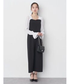 earth music&ecology ショルダードッキングワンピース