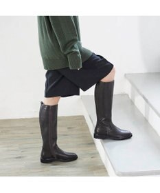 MODE ET JACOMO <carino>【レイン対応】タンクソールロングブーツ