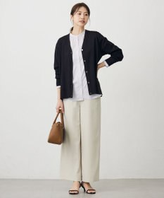 J.PRESS LADIES L Vis/Peスパーク ニット カーディガン