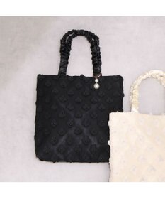 UNBILLION カシュカシュ cachecache / 3Dフラワー刺繍トート