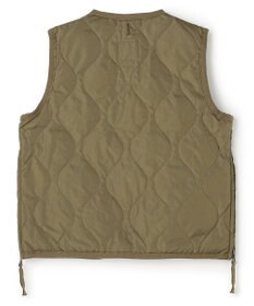 UNFILO 【120-150cm】TAION ミリタリーZIP Vネックダウンベスト(UNISEX)