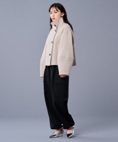 uncrave 【撥水】プルーフ メルトン スタンドネック コート（uncrave STANDARD）