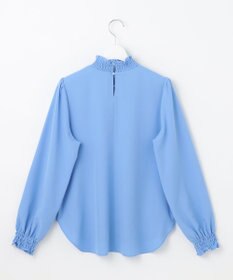 Feroux 【洗える】スタンドネックブラウス