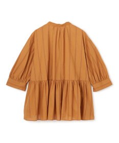 UNFILO ペプラム ギャザーブラウス