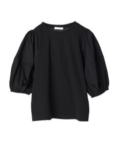 Green Parks 布帛ドッキングランタンスリーブカットプルオーバー