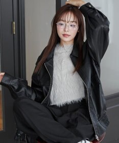 WEGO ヴィンテージライクPUフライトジャケット