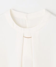 ANY L 【洗濯機可/2WAY】ボウタイブラウス