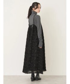 earth music&ecology フラワージャガードキャミワンピース