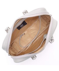 A.D.M.J. 牛革 ボストンバッグ 28cm※SILVER金具