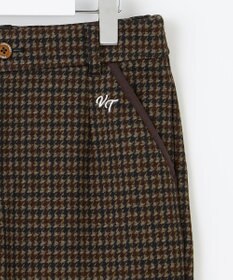 23区GOLF 【WOMEN】ガンクラブチェックテーパードパンツ