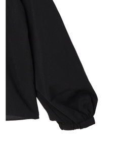 earth music&ecology ラッフルカラーブラウス