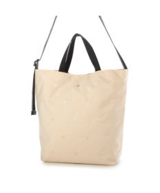 UNBILLION カシュカシュ cachecache / ドット刺繍ナイロン2wayショルダー