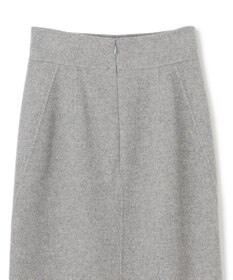 BEIGE， CHAMPIONNET  / ウールメルトン  Iラインスカート