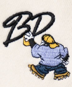 WEGO 【ユニセックス着用ITEM/裏起毛】別注BENDAVISワンポイントプルオーバー