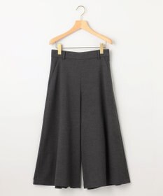 組曲 【WEB限定】ウールライクストレッチ フレアパンツ