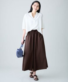 ANY 筒形ショルダーバッグ